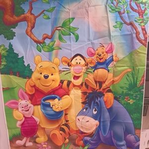 Winnie the pooh  and friends backdrop